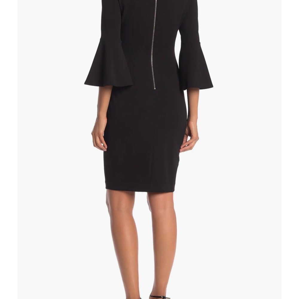 Calvin Klein Black Long Sleeve Dress